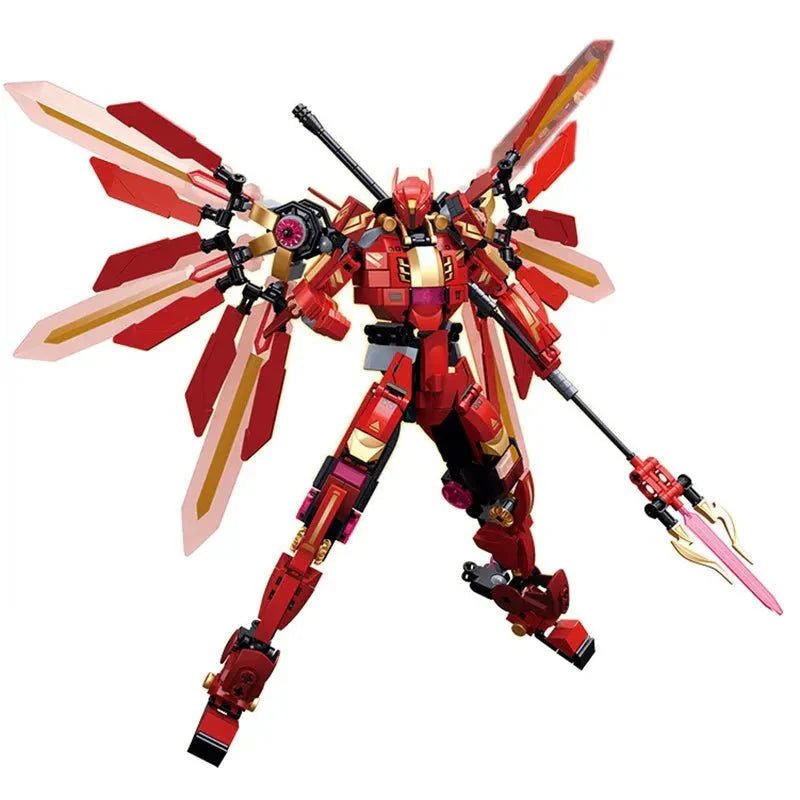 Movie Halberd Athena Transforming Mecha Robot Bricks Toy | 511pcs - Movie Halberd Athena Transforming Mecha Robot Bricks Toy | Power Blockz