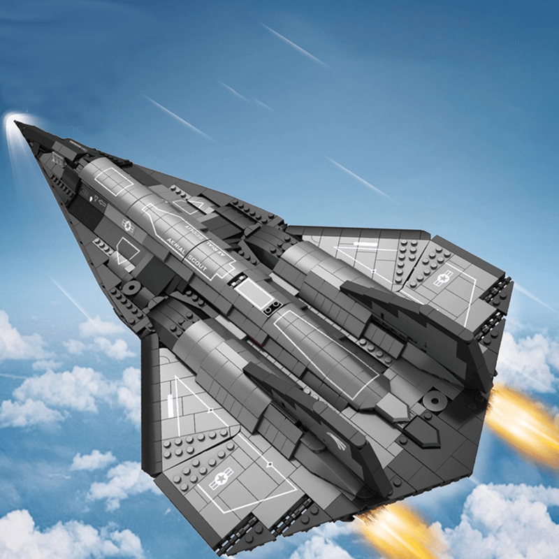 Reobrix 33039 - SR-72 Reconnaissance Aircraft - vue 2 | Power Blockz
