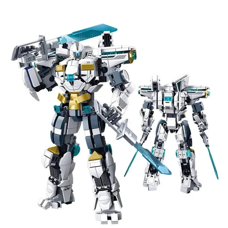 Super Transforming Mecha Robot Warrior Bricks Toy | 561pcs - Super Transforming Mecha Robot Warrior Bricks Toy | Power Blockz