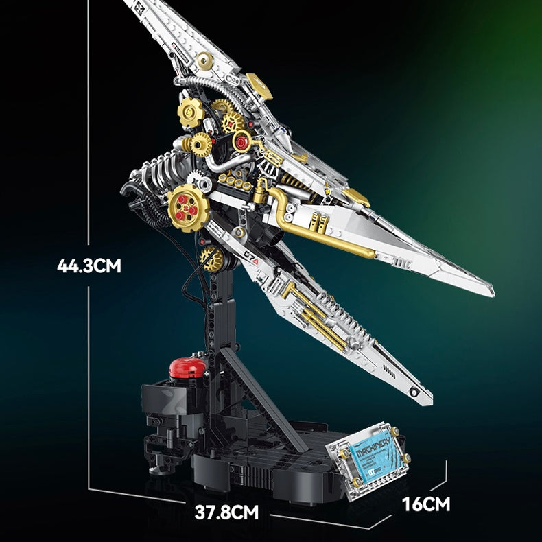 Xinzhuan XZ0007 - Cyber Pterosaurs Head - vue 9 | Power Blockz