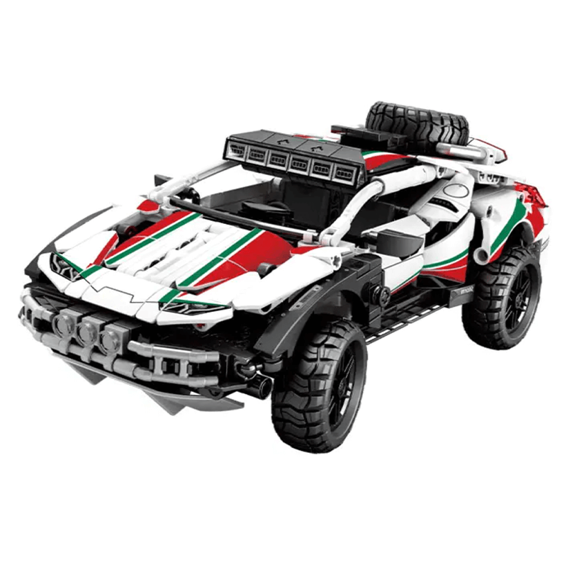 Sembo 715314 - Rally-Ready Off-Road Supercar | Power Blockz