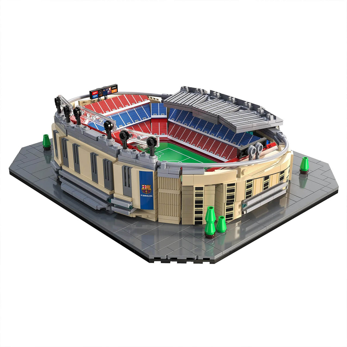 C66023W with our box - FC Barcelona Spotify Camp Nou - vue 3 | Power Blockz