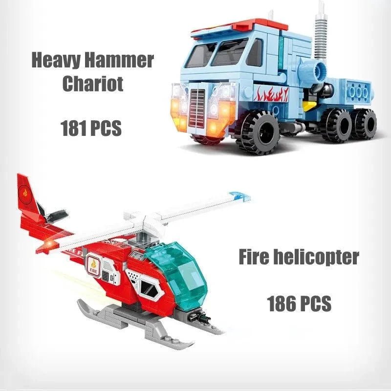 Mecha Transforming Steel Robot Warrior Bricks Toy | 725pcs - Mecha Transforming Steel Robot Warrior Bricks Toy - vue 3 | Power Blockz