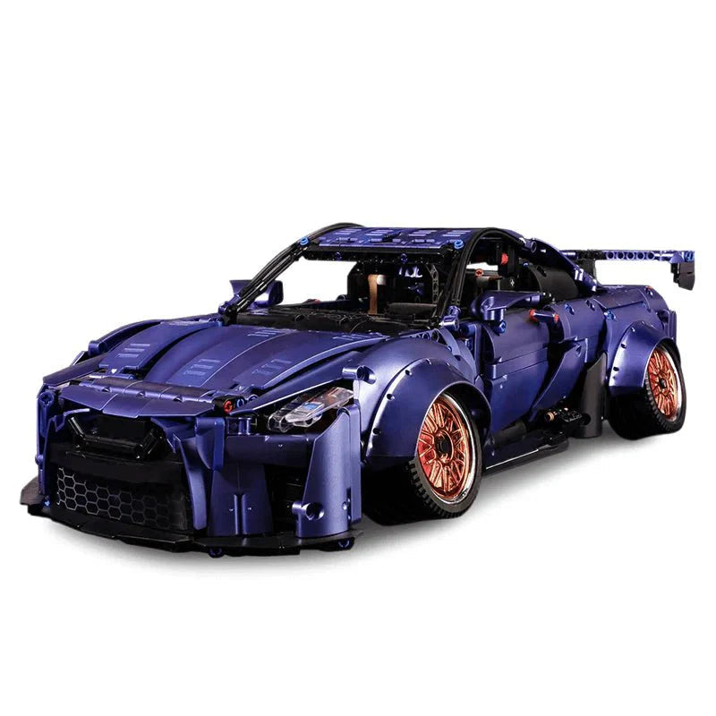 KBOX 10221 - Static Version - Stanced R35 GTR Godzilla Twin-Turbo | Power Blockz