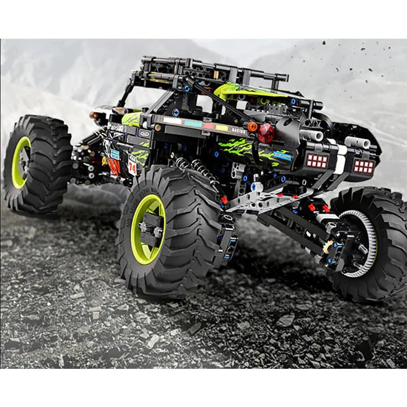 Mould King 18002 - Baja Desert Rally Buggy - vue 5 | Power Blockz