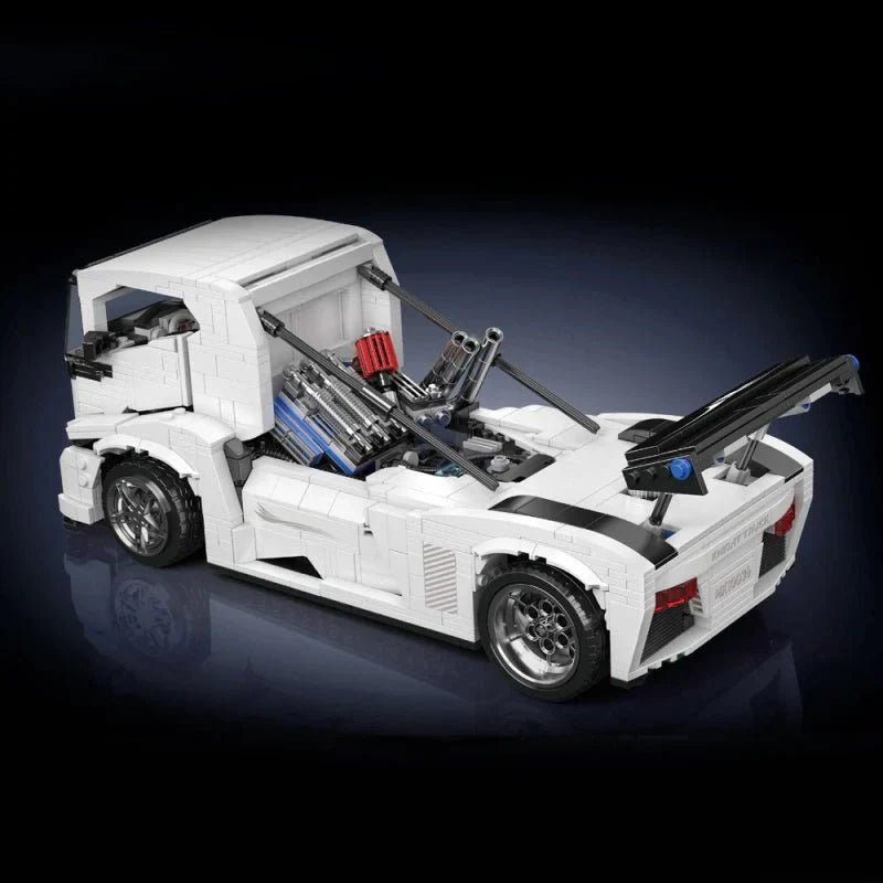 Mould King 10036 - Knight Truck Technic - vue 3 | Power Blockz