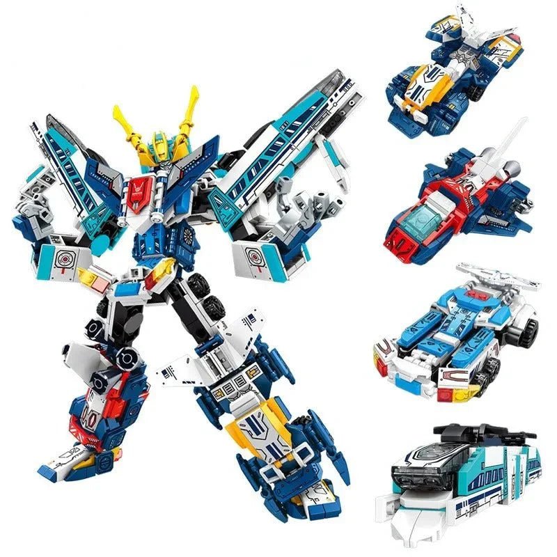 Mecha Warrior Transformed Steel Robot Bricks Toy | 702pcs - Mecha Warrior Transformed Steel Robot Bricks Toy | Power Blockz