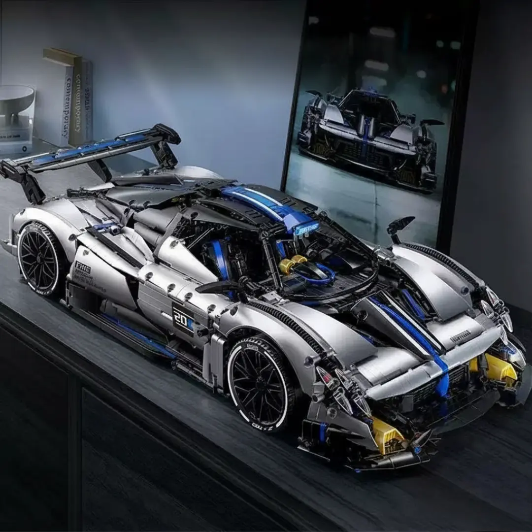 Toylinx 3526 Static Version - Italian Aero Hypercar Ultimo 2021 - vue 3 | Power Blockz
