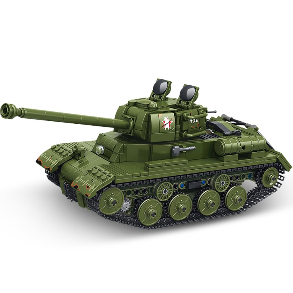 Spebrick 676007 - STALIN II JS-2 Heavy Tank with Power Functions | Power Blockz