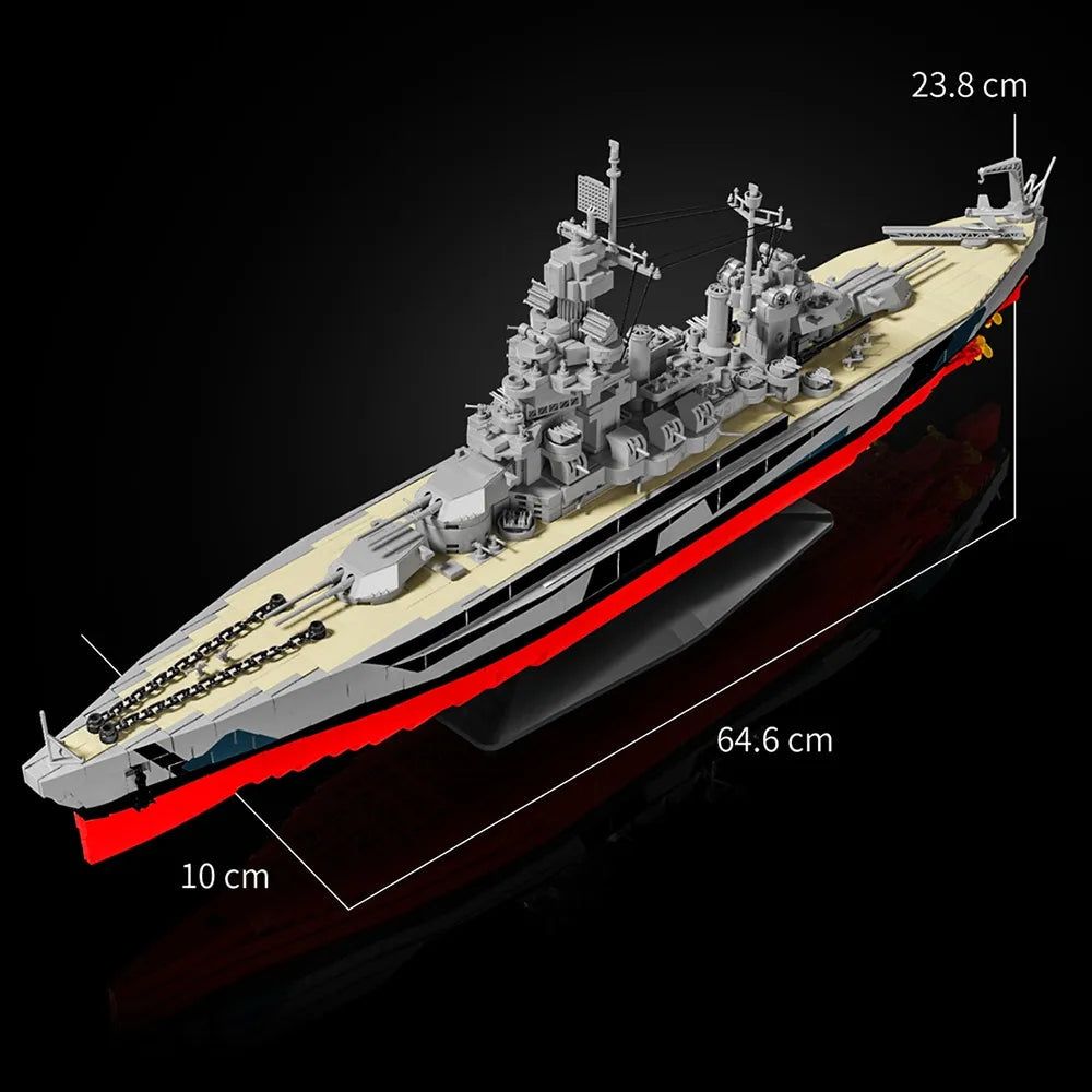12GO 98010 - USS Colorado Military - vue 8 | Power Blockz