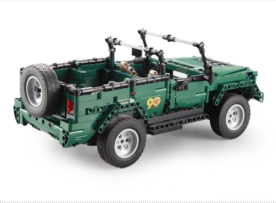 CaDA C51015 - Military Parade Staff Car - vue 3 | Power Blockz