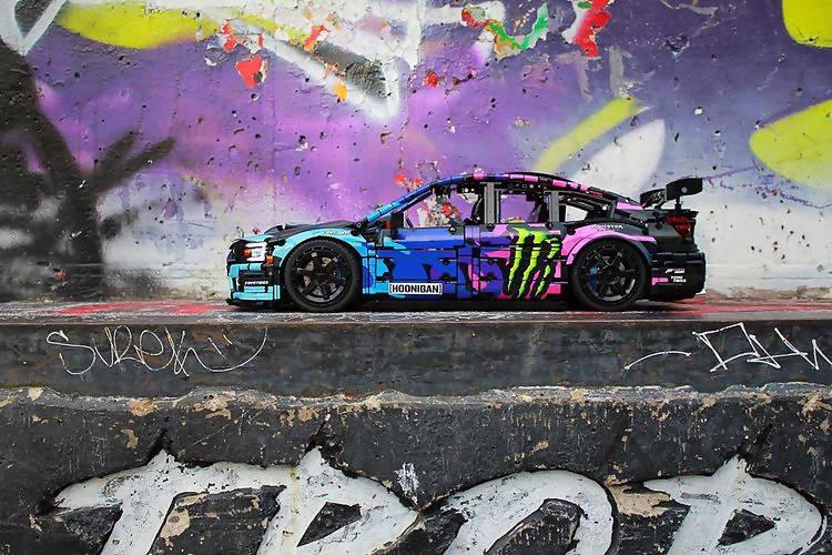 Jiestar 57010 - Static Version - Ken Block WRX STI Drift Monster - vue 7 | Power Blockz