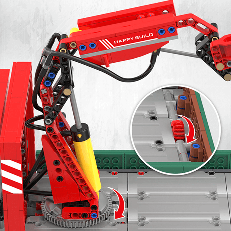 YC-GC007 - Truck With Crane Remote Control - vue 7 | Power Blockz