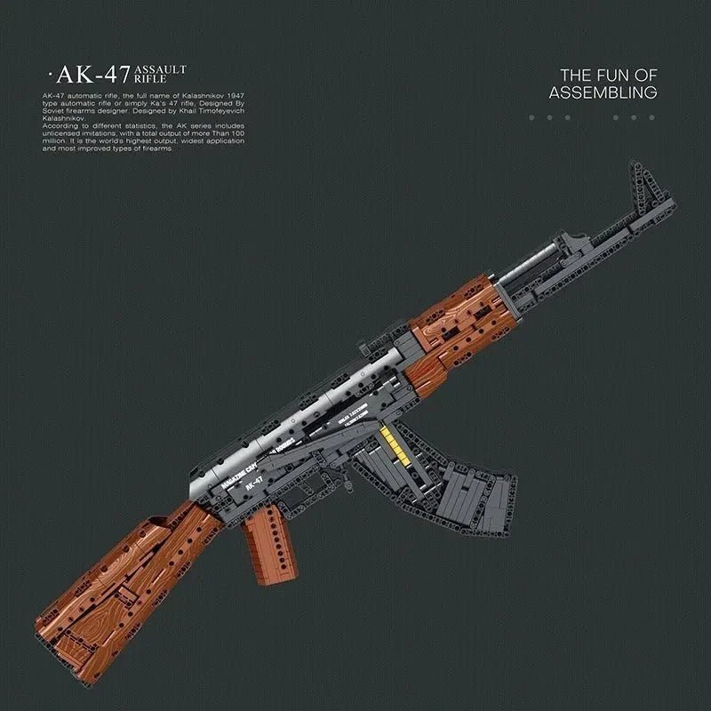 Reobrix 77005 - AK47 V2 - vue 4 | Power Blockz