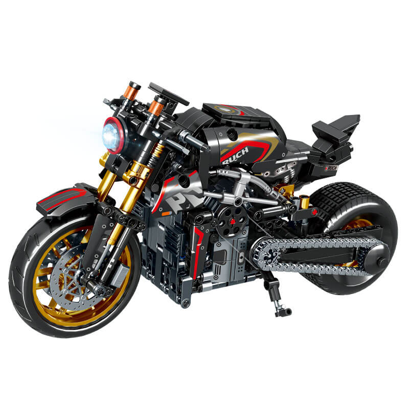 Leibao 8161 - Carbon Naked Streetfighter | Power Blockz