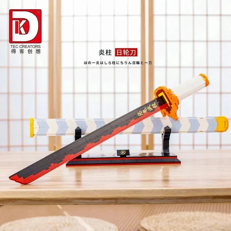 DK 1503 - Movie Demon Slayer Nichirin Sword Bricks Toy - vue 10 | Power Blockz