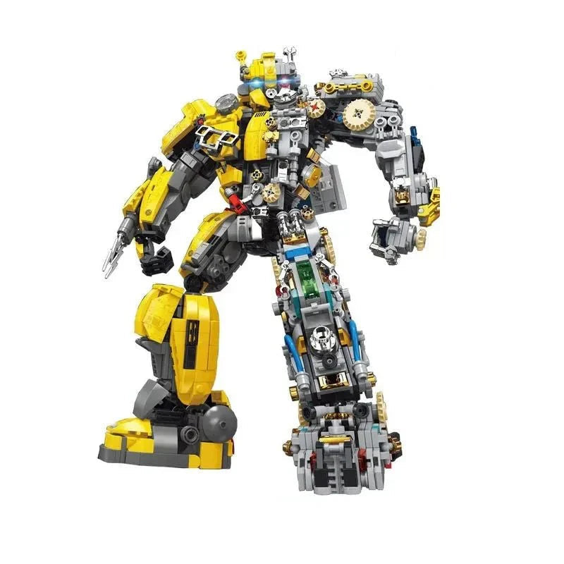 LW 7037 - 7037 Super Bumblebee Mecha Robot Bricks Toy - vue 9 | Power Blockz