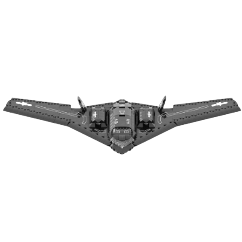 Gobricks MOC A0833 - Xian H-20 - vue 6 | Power Blockz