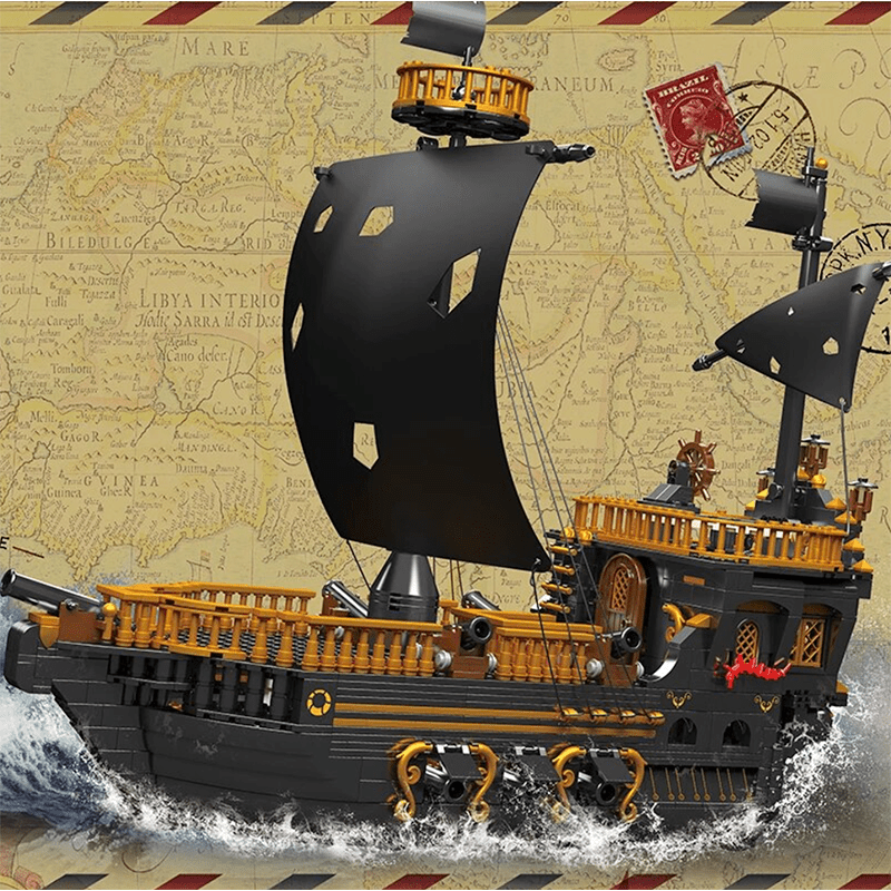 Mould King 13083 - Pirate Ship - vue 2 | Power Blockz