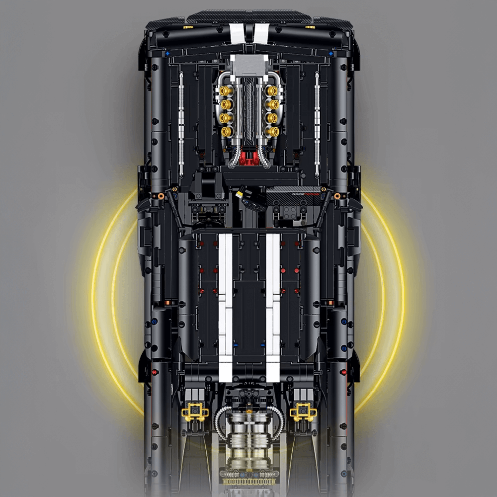 GULY 10637 - Static Version - Cyberpunk Muscle Coupe - vue 12 | Power Blockz