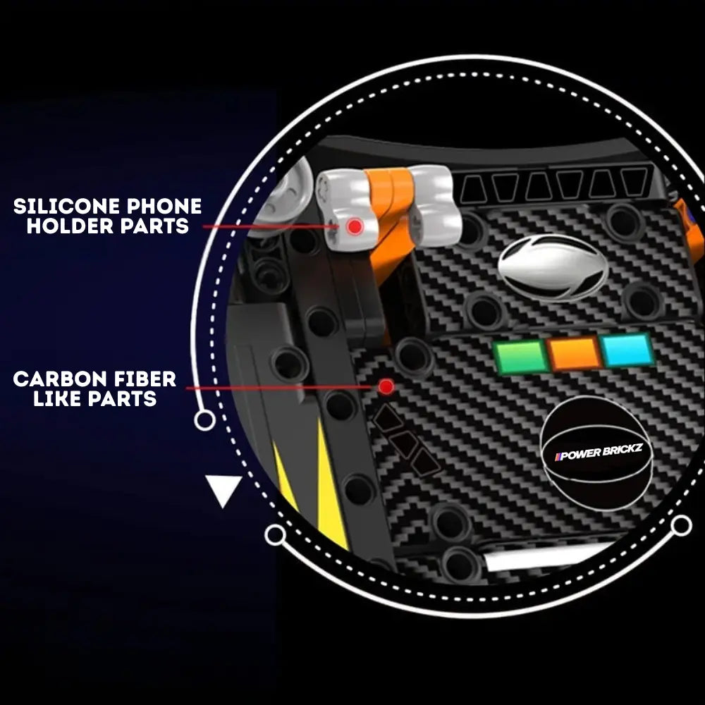 Kaixing 96218 - 1:1 CSL Elite GT3 F1 Steering Wheel - vue 8 | Power Blockz