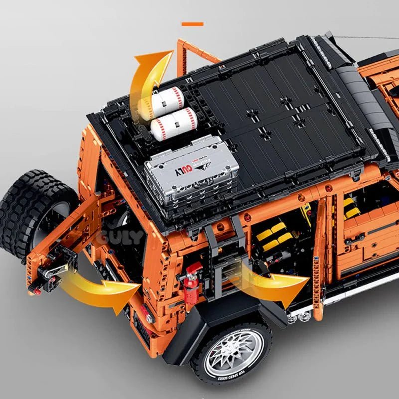 Guly 10642 - Static Version - Luxury 4x4 G63 Off-Road Wagon - vue 7 | Power Blockz