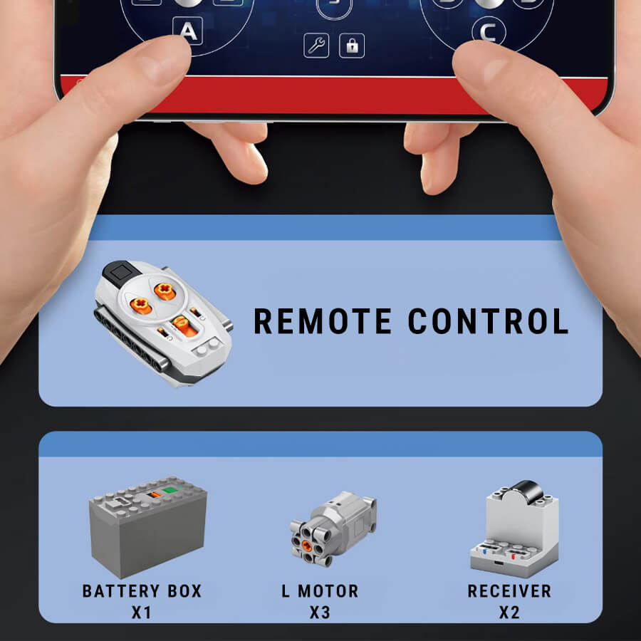 Reobrix22029 PF - World's Most Powerful Land Crane - vue 9 | Power Blockz