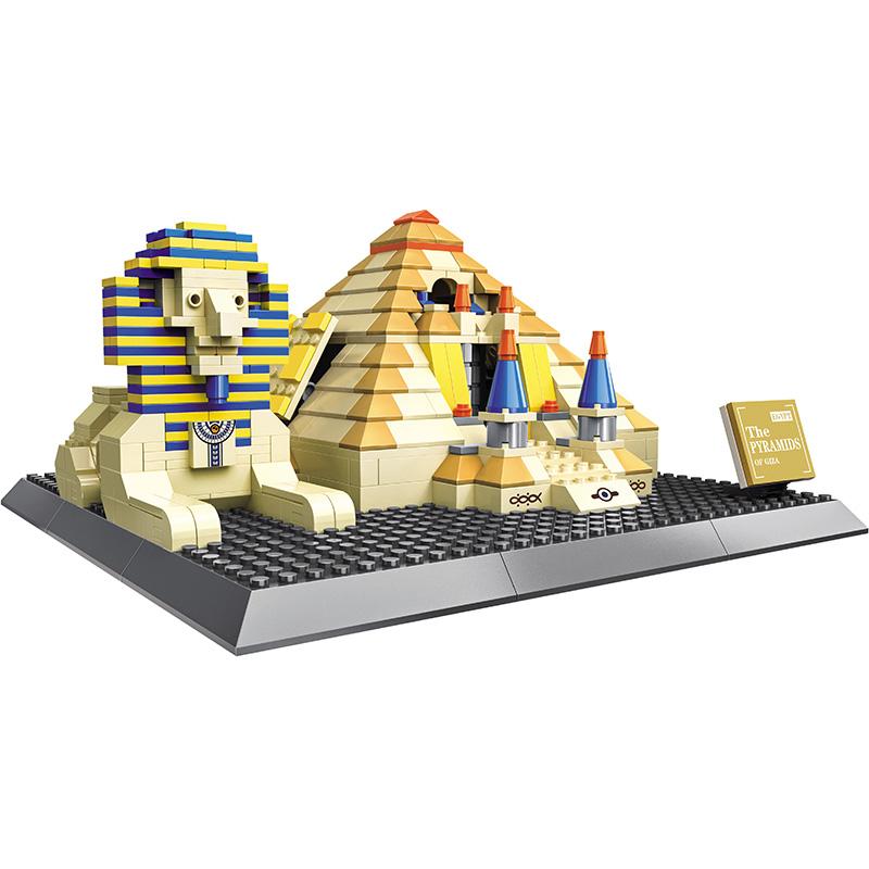 wange 4210 - Sphinx and Pyramid of Egypt | Power Blockz
