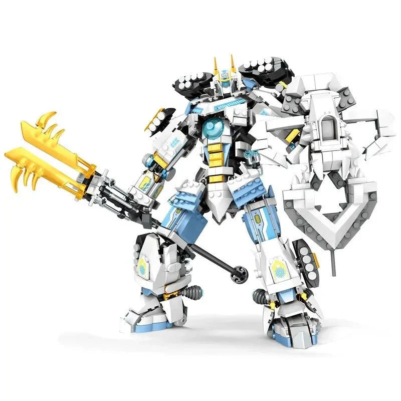 Samurai Titan Warrior Mecha | 1588pcs - Samurai Titan Warrior Mecha - vue 5 | Power Blockz