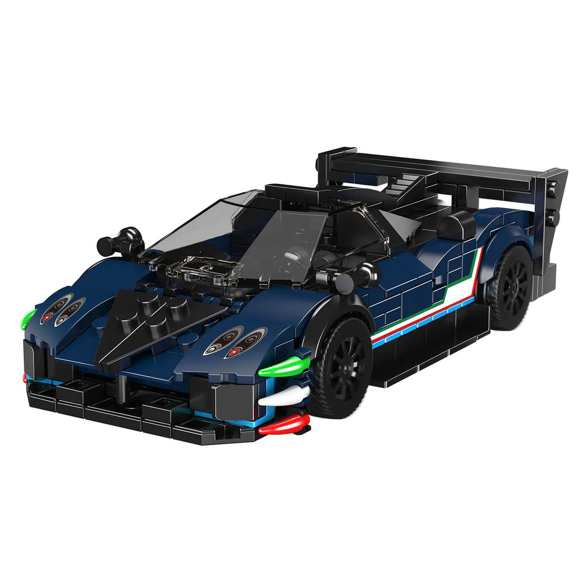Mould King 27094 - Italian Huayra Tricolore Monster V12 | Power Blockz