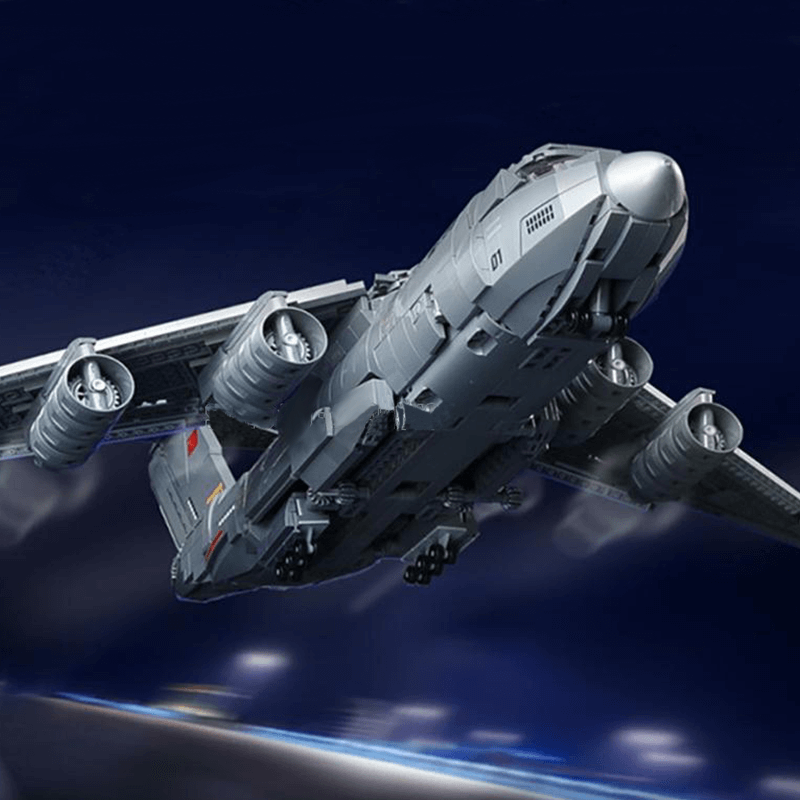 Xingbao 23013 - Xi'an Y-20 Cargo Aircraft - vue 4 | Power Blockz