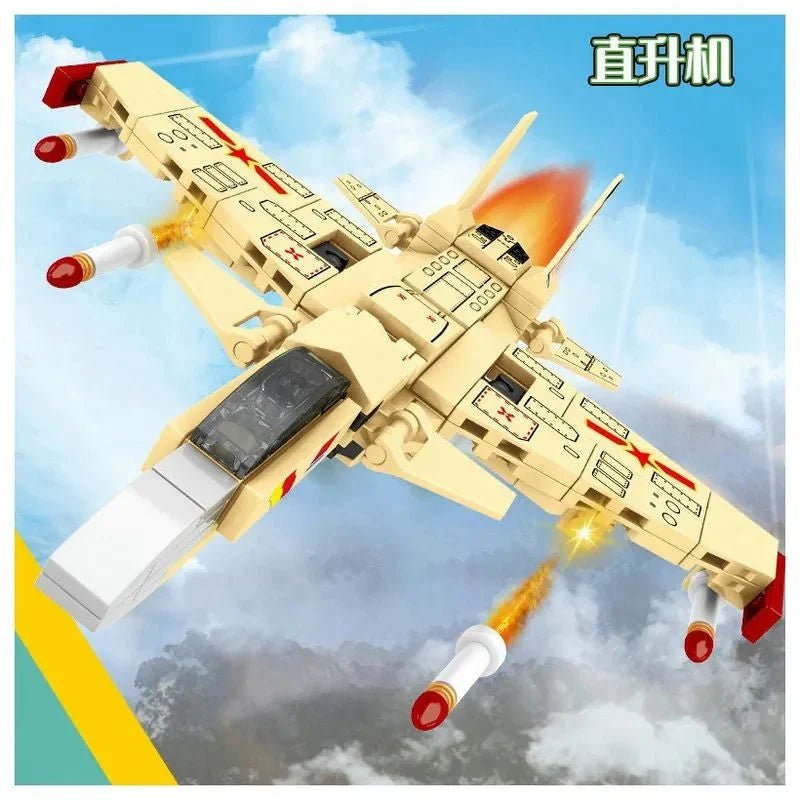 Steel Mecha Transformed Fighter Robot | 839pcs - Steel Mecha Transformed Fighter Robot - vue 3 | Power Blockz