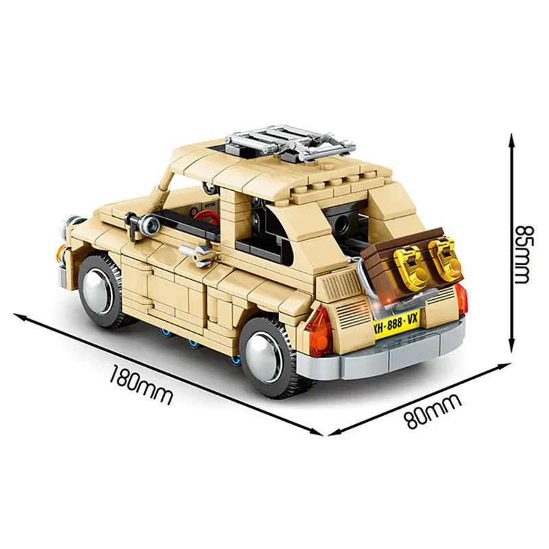 Sembo SY8100 - Classic 500 Italian City Car - vue 3 | Power Blockz