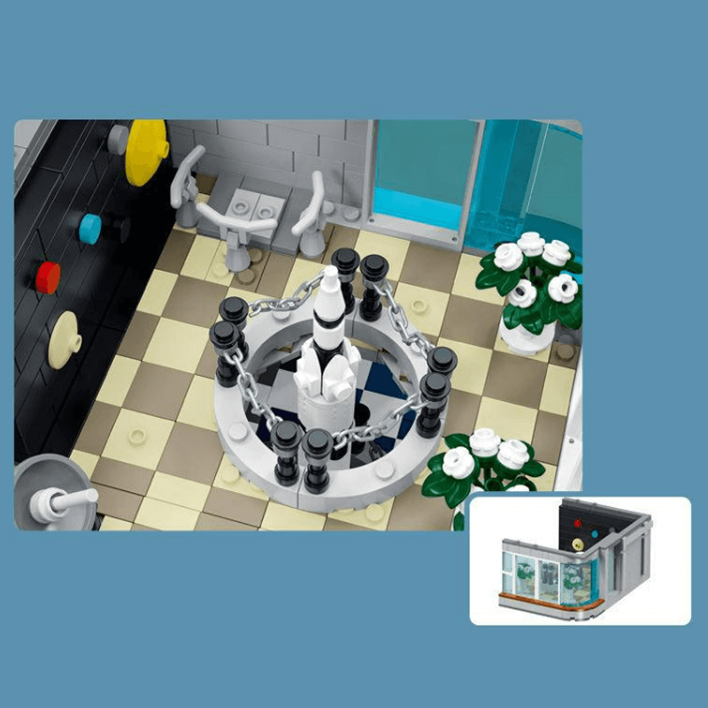 Mork 10206 - Science Museum - vue 13 | Power Blockz