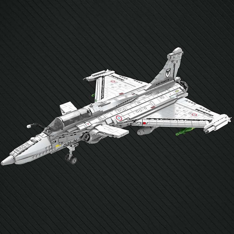 Reobrix 33035 - Rafale Fighter - vue 6 | Power Blockz
