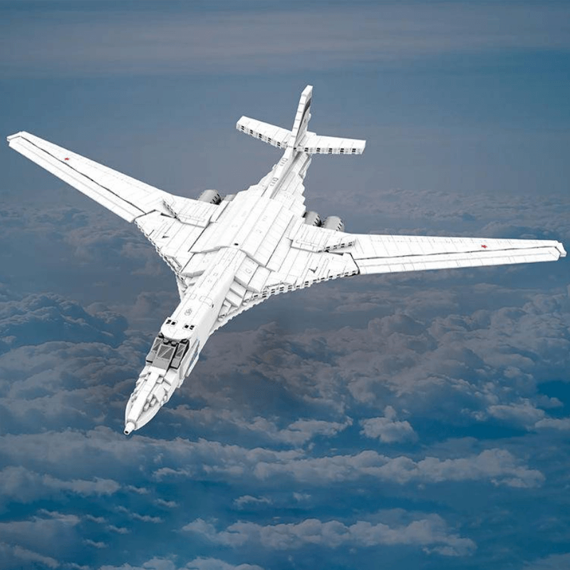 Reobrix 33036 - TU-160 Strategic Bomber - vue 3 | Power Blockz