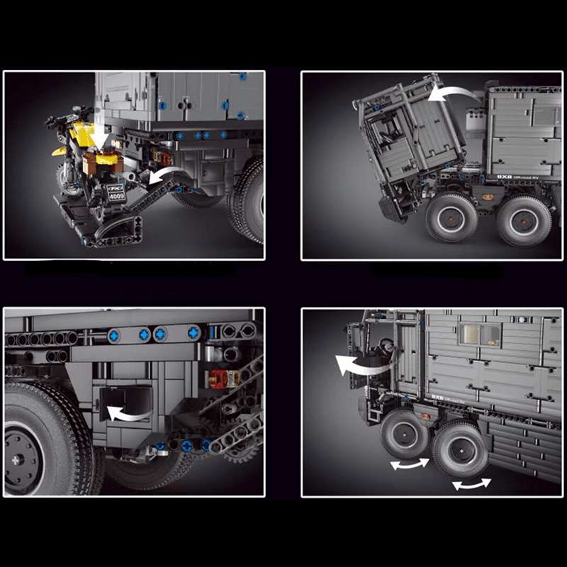 TGL T4009 - Static Version - All-Terrain RV Camper SUV - vue 7 | Power Blockz