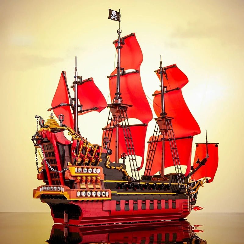 Mould King 13109 - Pirates Of The Caribbean Queen Annes Revenge - vue 10 | Power Blockz