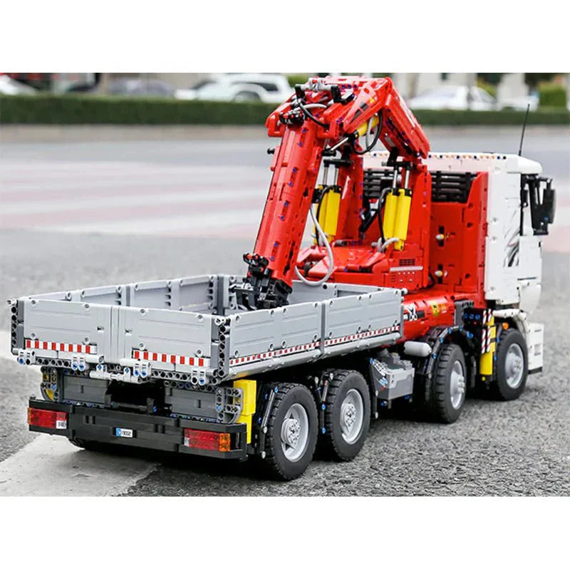 Mould King 19002 - RC Heavy-Duty Crane Truck - vue 9 | Power Blockz
