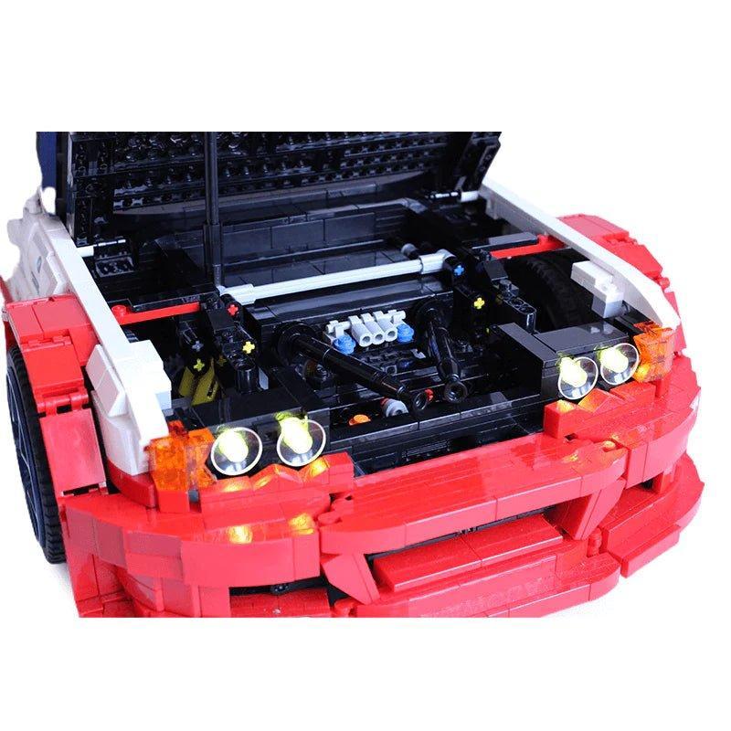 Power Blockz MOC 146520 - ALMS M3 GTR - vue 9 | Power Blockz