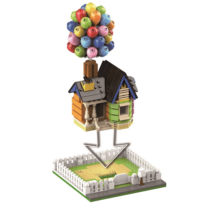 DK 7025 - The "Balloon House" - vue 4 | Power Blockz