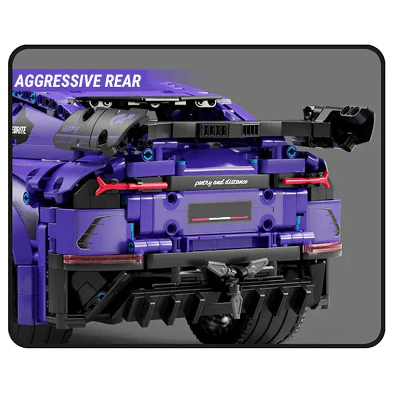 Moyu MY88016 - Remote Controlled - Satin Purple Super SUV - vue 6 | Power Blockz