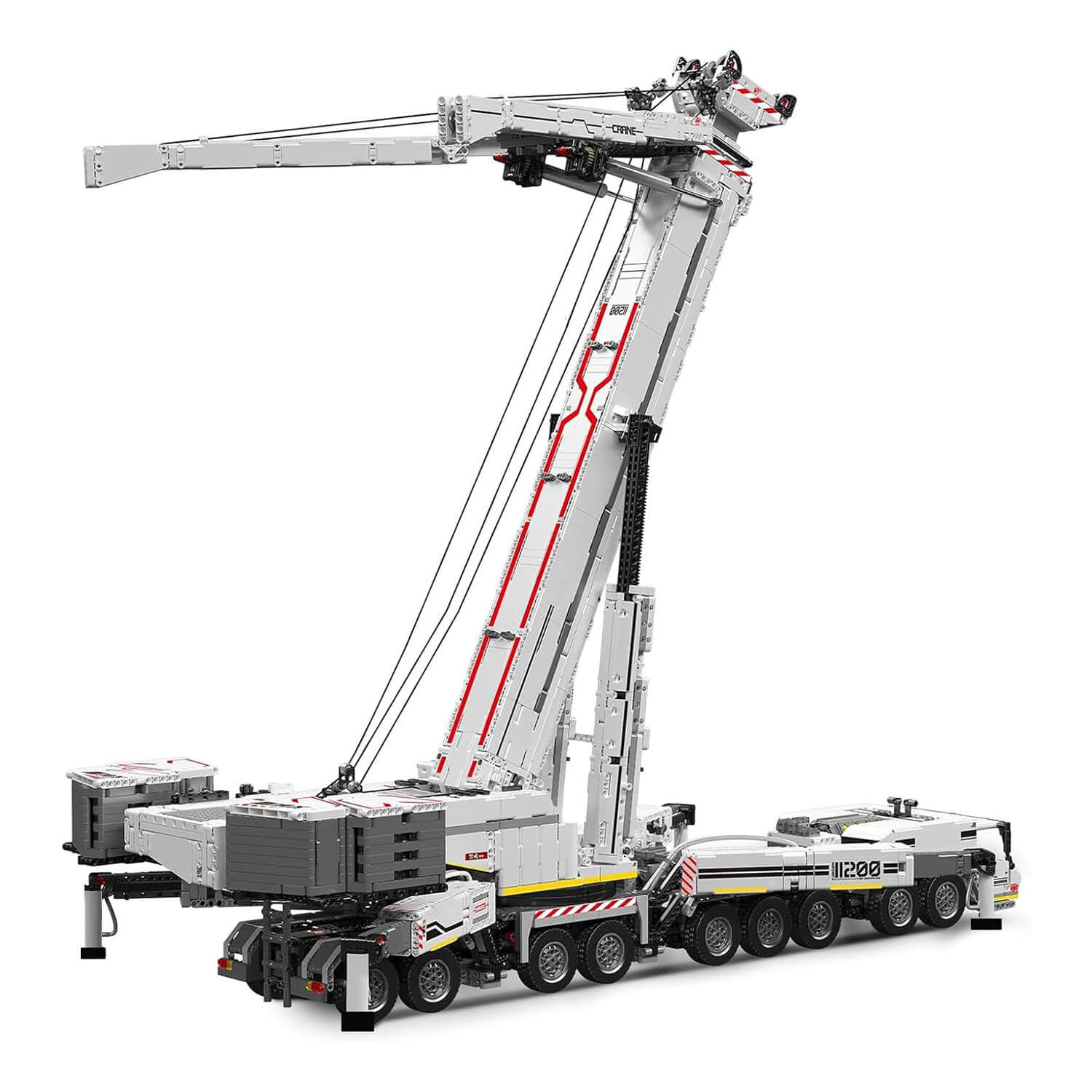 Mould King 17007 - Heavy Duty RC Crane V2 - vue 4 | Power Blockz