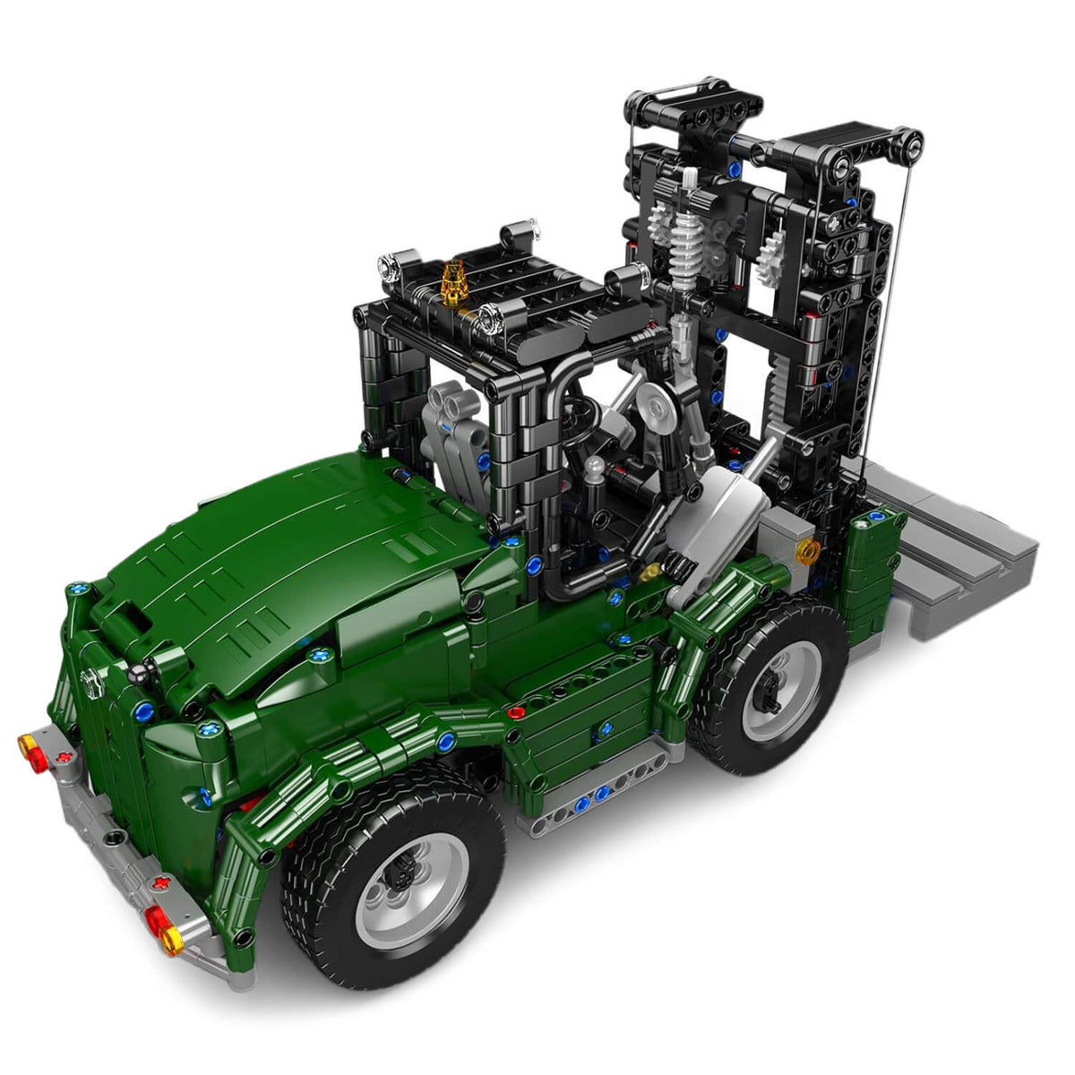 Mould King 20050 - Industrial Heavy Forklift - vue 2 | Power Blockz