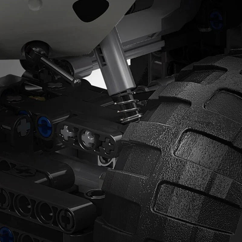 MOYU MY88006 - Dalmatian Monster Truck - vue 5 | Power Blockz