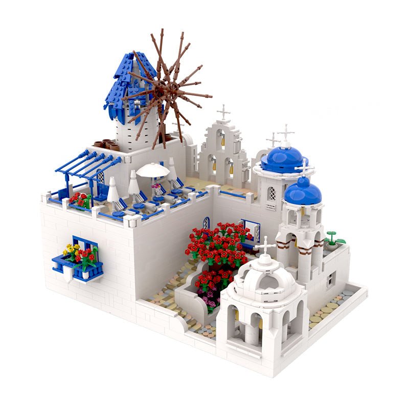 Gobricks MOC-89609 - Santorini Levels | Power Blockz