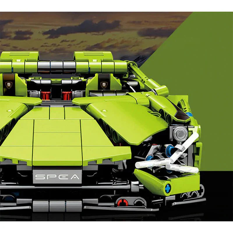 Sembo 8600 - Static - Hybrid V12 Hypercar - vue 5 | Power Blockz
