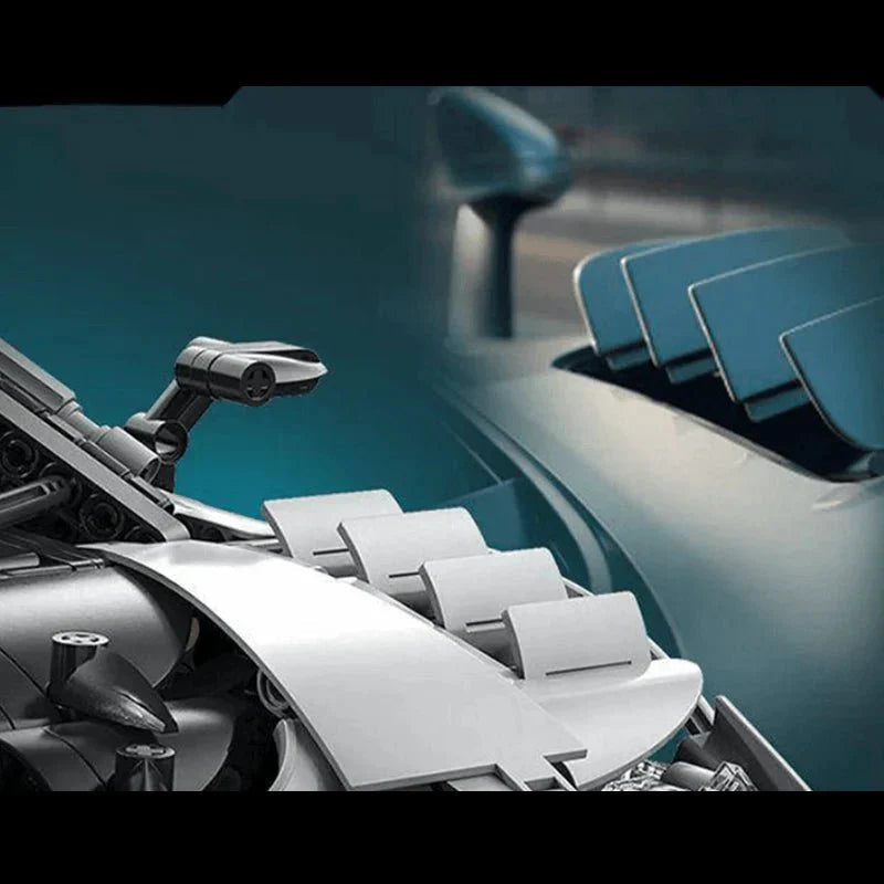 Mercedes AMG One - Building Blocks Set | Power Blockz - Mercedes AMG One - vue 9 | Power Blockz