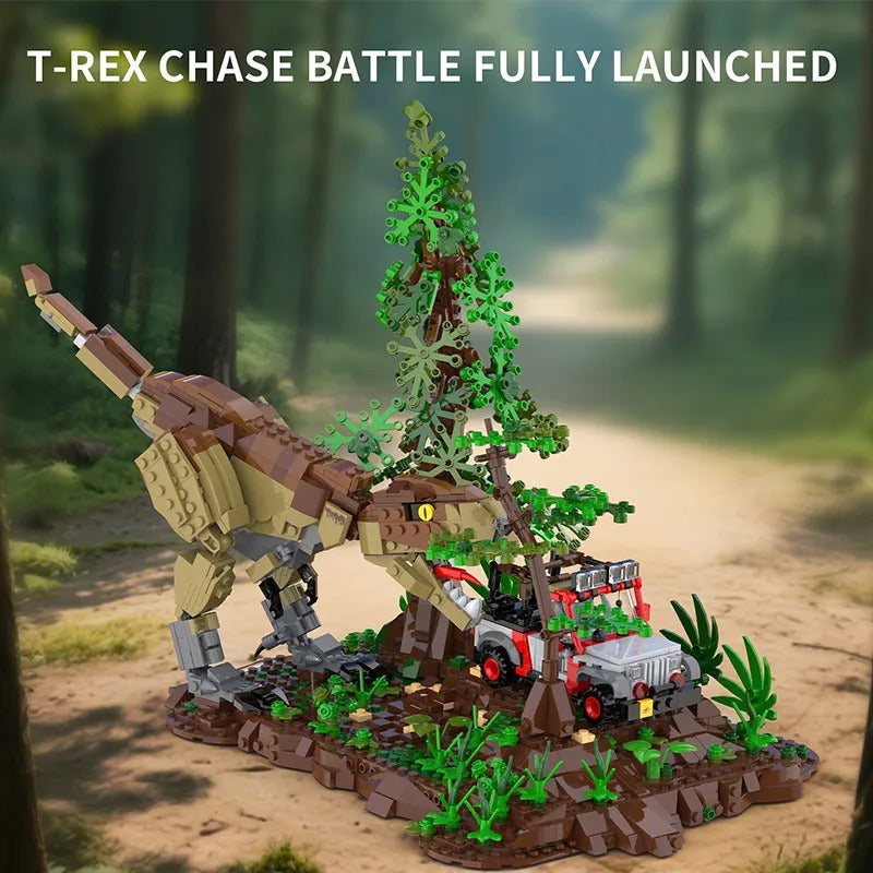 Xbert 66124 - T-Rex Chase - vue 3 | Power Blockz