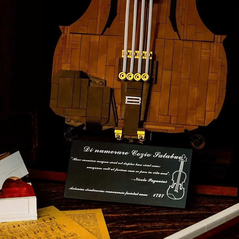 K-BOX 10224 - 1:1 Scale Violin - vue 7 | Power Blockz